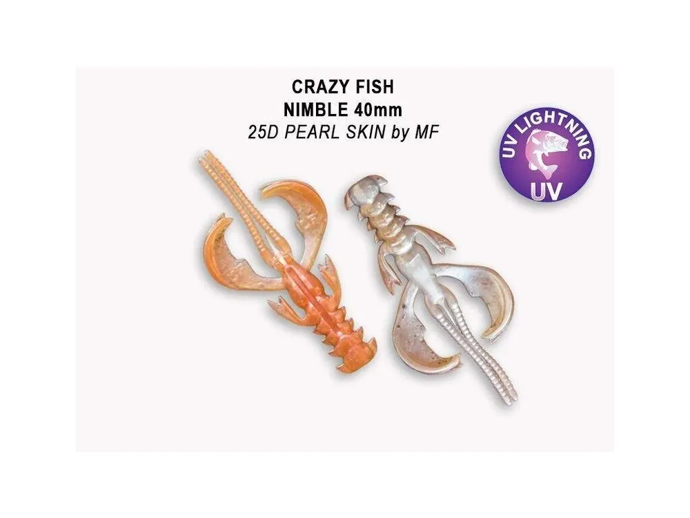Nimble 4cm barva 25D balení 9 kusů Speciální Cena