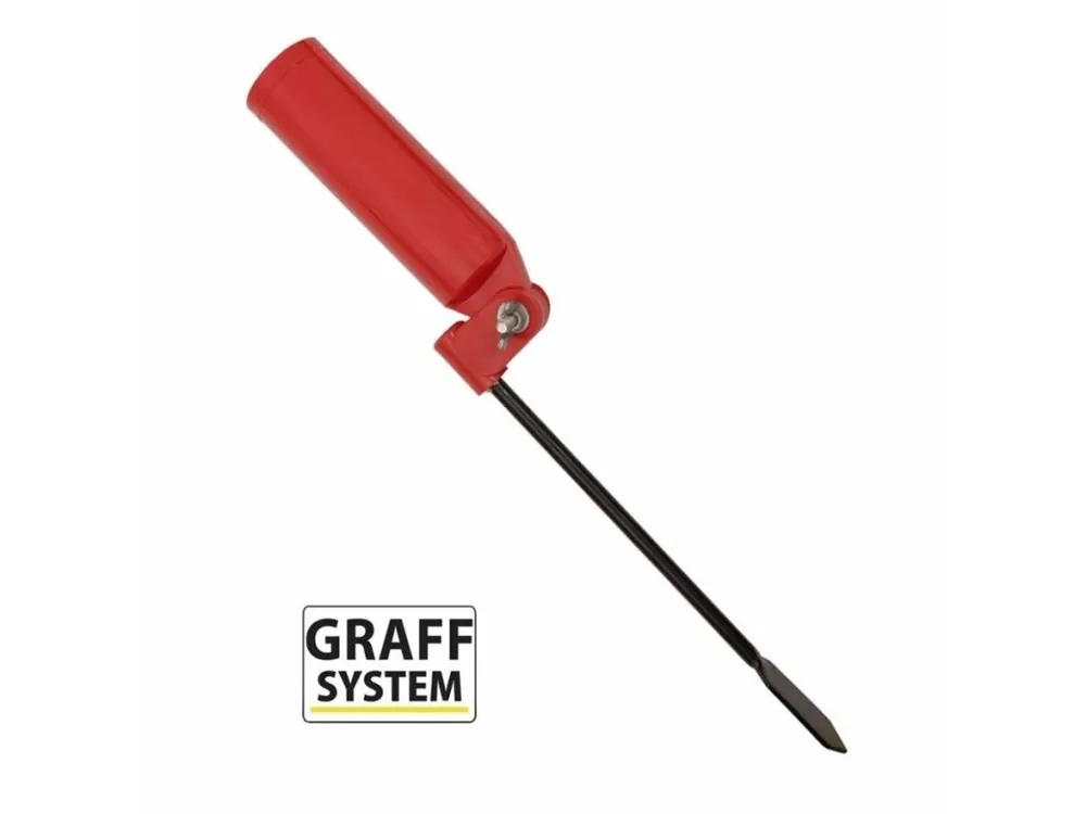 Akční Nabídka Graff Držák prutu sklopný Červený