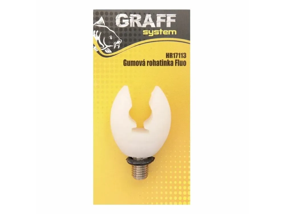 Nová Kolekce Graff Rohatinka gumová širší Fluo