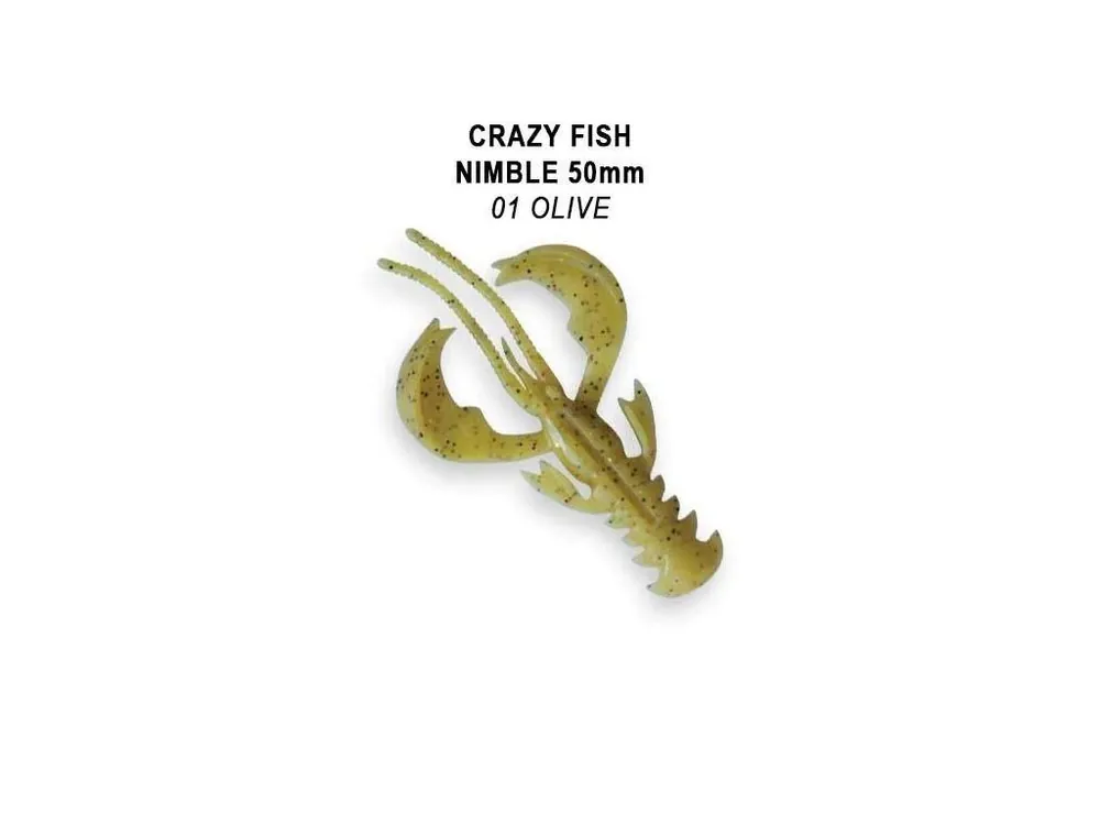 Nimble 5cm floating color 1 olive Finální Výprodej
