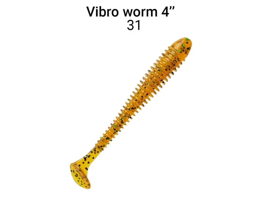 Vibro Worm 10cm 31 light beer 5ks Kup Teď
