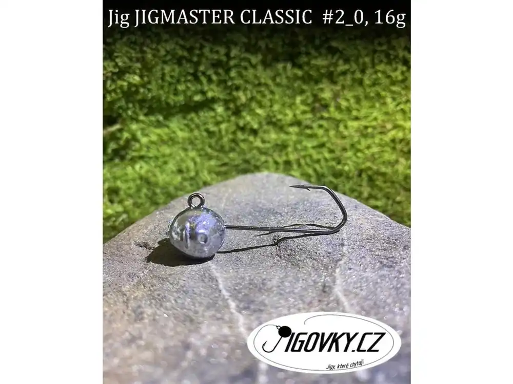 JIGMASTER CLASSIC 2/0 - 5 ks, 16 g Sleva