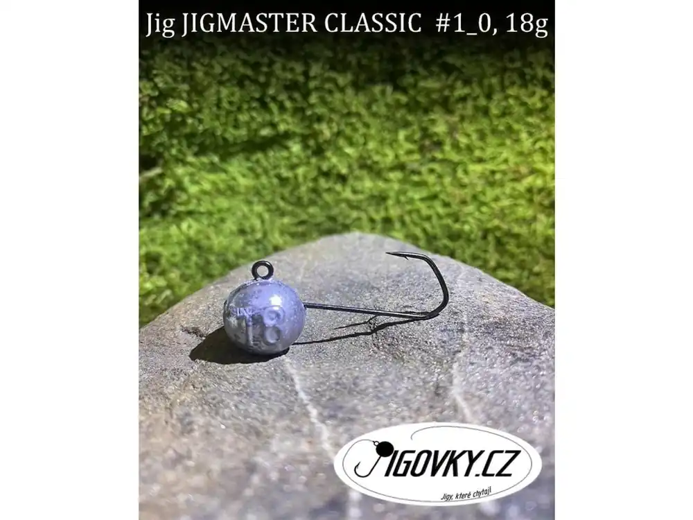Ověřený JIGMASTER CLASSIC 1/0 - 5 ks, 18 g