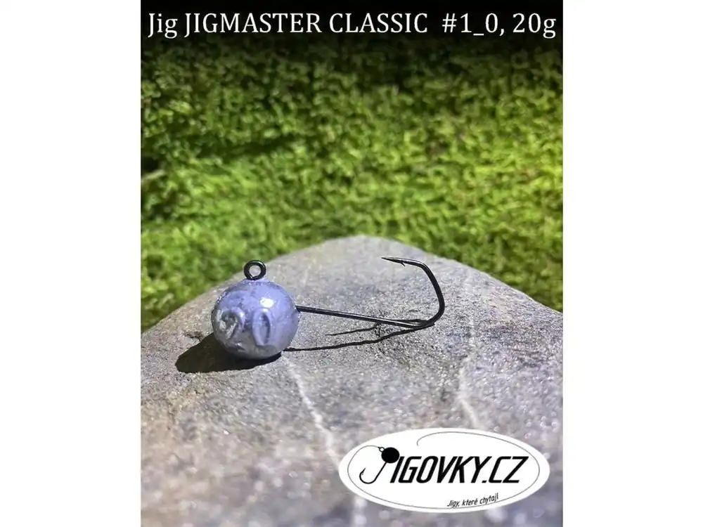 JIGMASTER CLASSIC 1/0 - 5 ks, 20 g Tovární Cena
