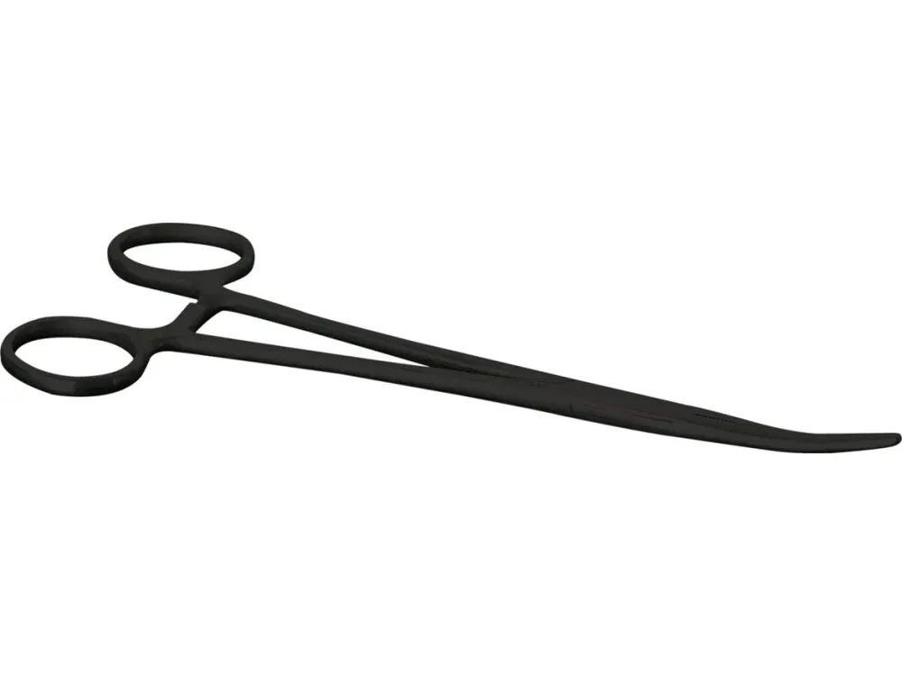 Saenger Pean tmavý - zahnutý, 18 cm Finální Výprodej