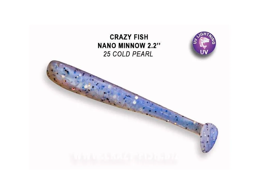 Nano Minnow 5,5 cm 25 Cold Pearl Víkendová Akce