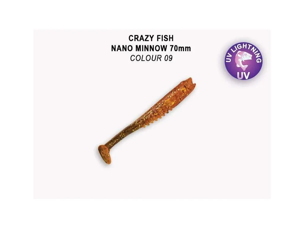 Aktuální Nano Minnow 7 cm barva 9 caramel