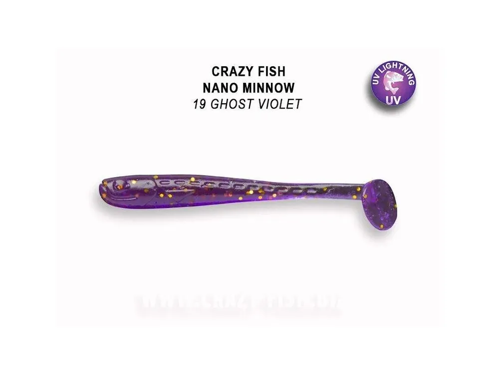 Objednat Nyní Nano Minnow 4 cm 19 ghost violet
