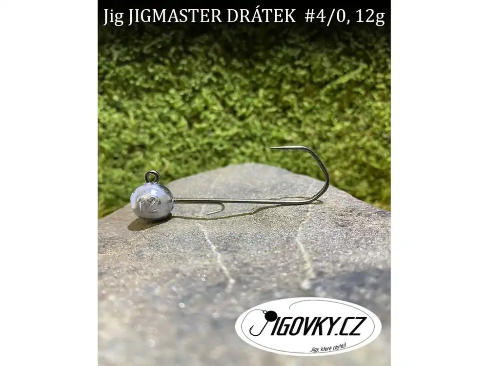 Originální JIGMASTER DRÁTEK 4/0 - 5 ks, 12 g