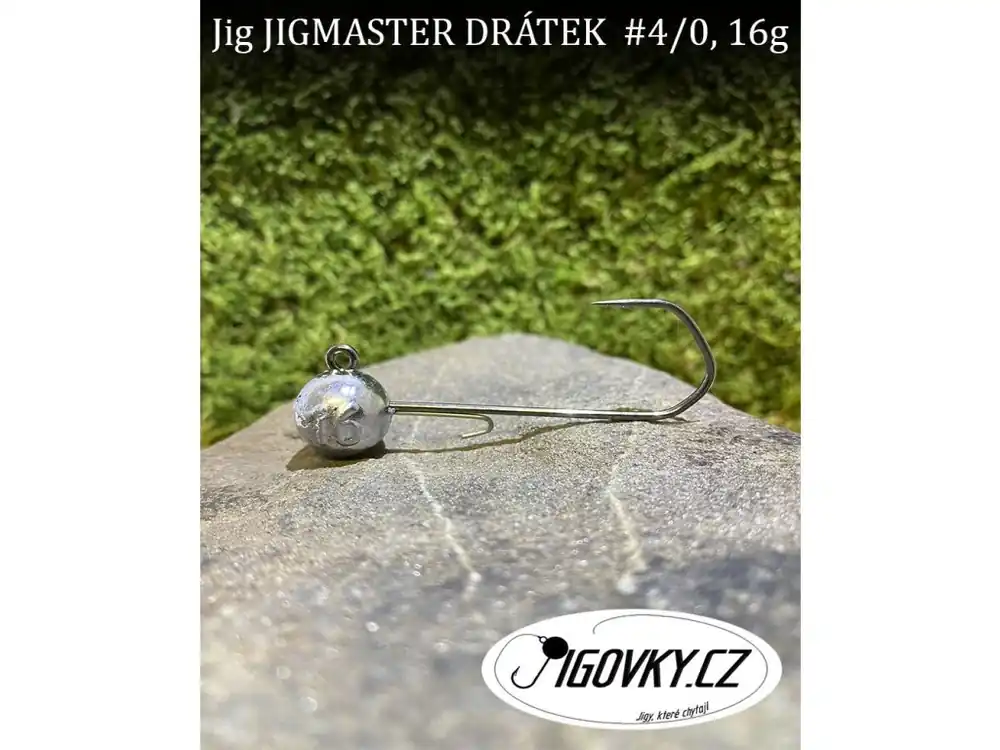 JIGMASTER DRÁTEK 4/0 - 5 ks, 16 g Aktuální