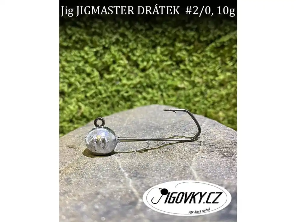 JIGMASTER DRÁTEK 2/0 - 5 ks, 10 g Akční Cena