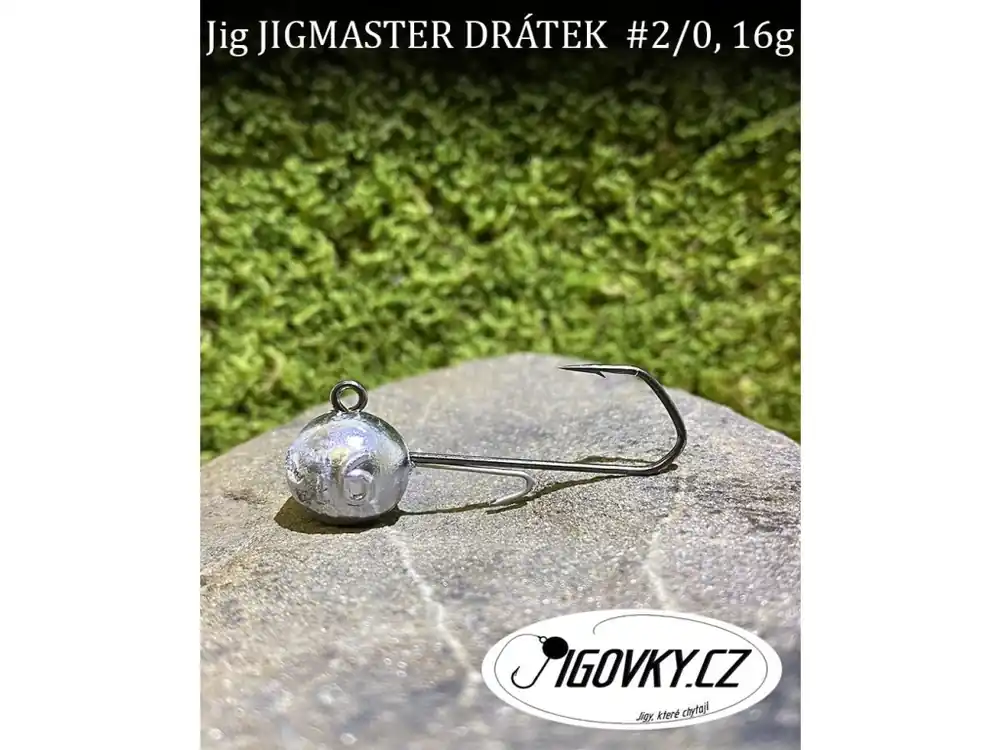 JIGMASTER DRÁTEK 2/0 - 5 ks, 16 g Oblíbený