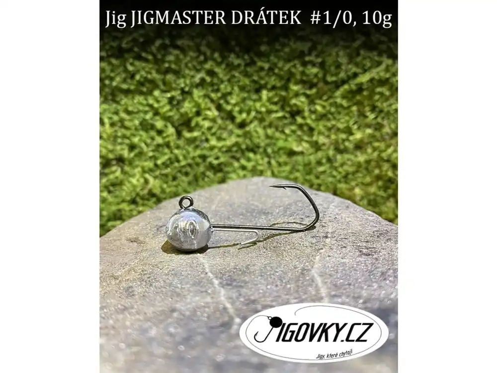 Autentický JIGMASTER DRÁTEK 1/0 - 5 ks, 10 g