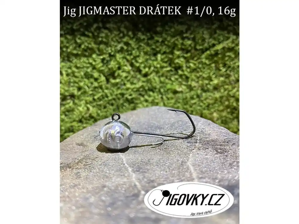 Nová Kolekce JIGMASTER DRÁTEK 1/0 - 5 ks, 16 g