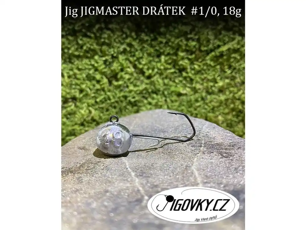 JIGMASTER DRÁTEK 1/0 - 5 ks, 18 g Cenová Bomba