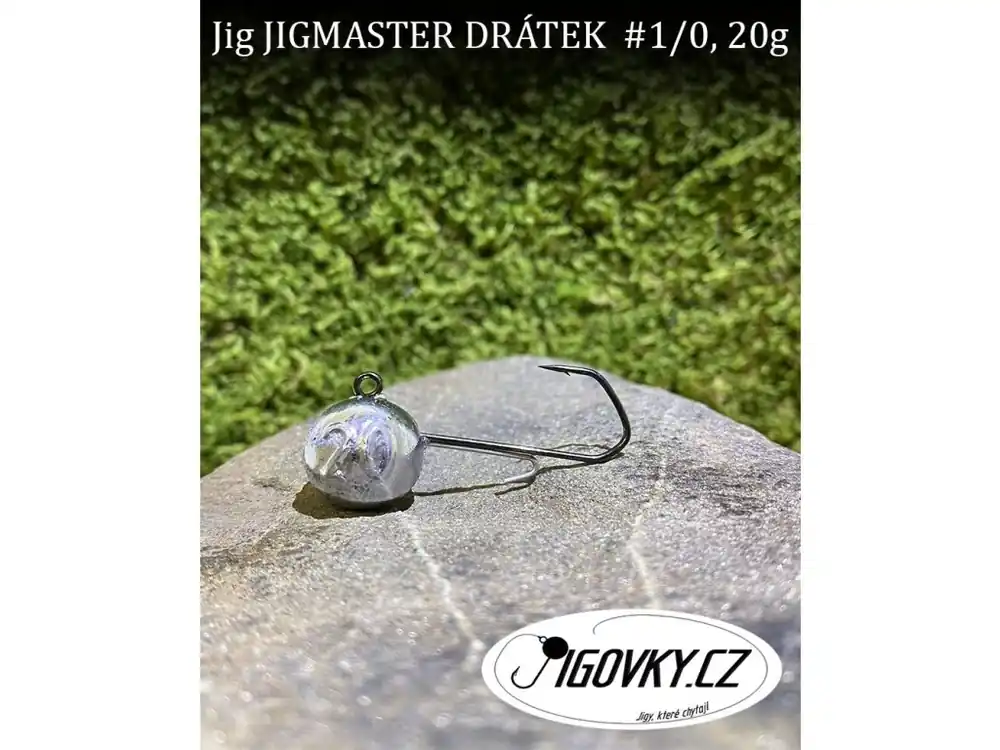 Omezená Nabídka JIGMASTER DRÁTEK 1/0 - 5 ks, 20 g