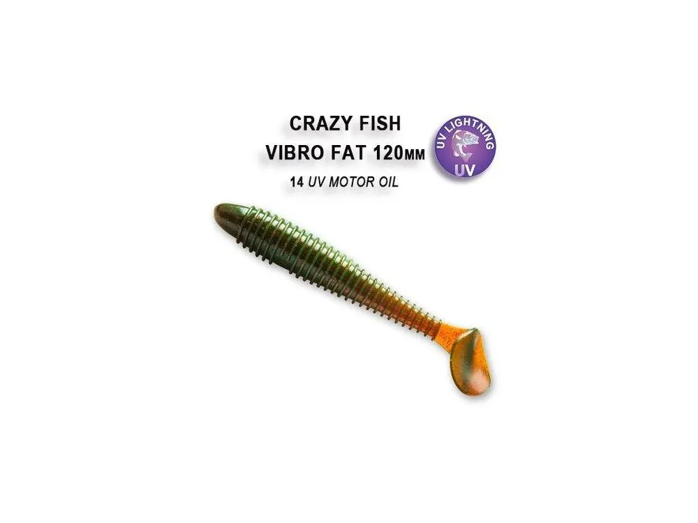 Zlevněný Vibro Fat 12cm 14 motor oil 4ks