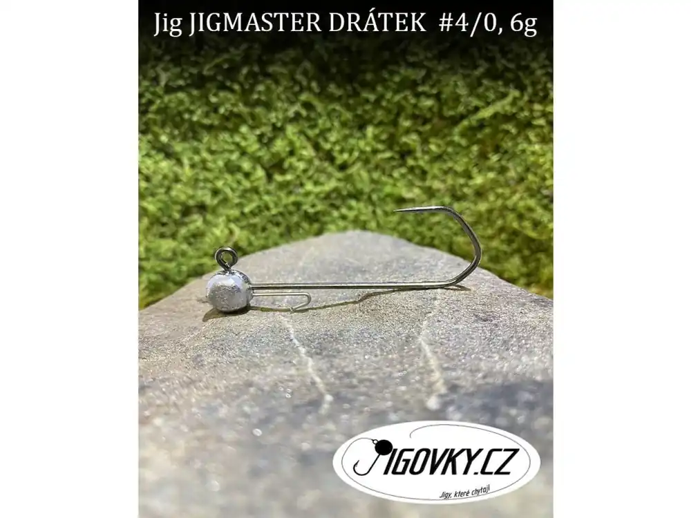 Jen Po Omezenou Doba JIGMASTER DRÁTEK 4/0 - 5 ks, 6 g