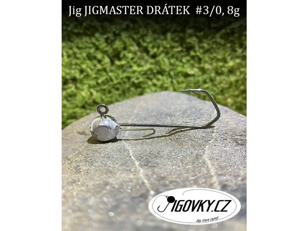 JIGMASTER DRÁTEK 3/0 - 5 ks, 8 g Víkendová Akce