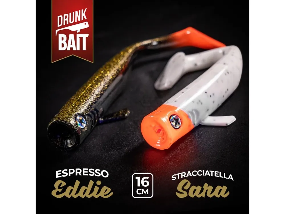Drunk Bait 16 cm Espresso Eddie Nejprodávanější