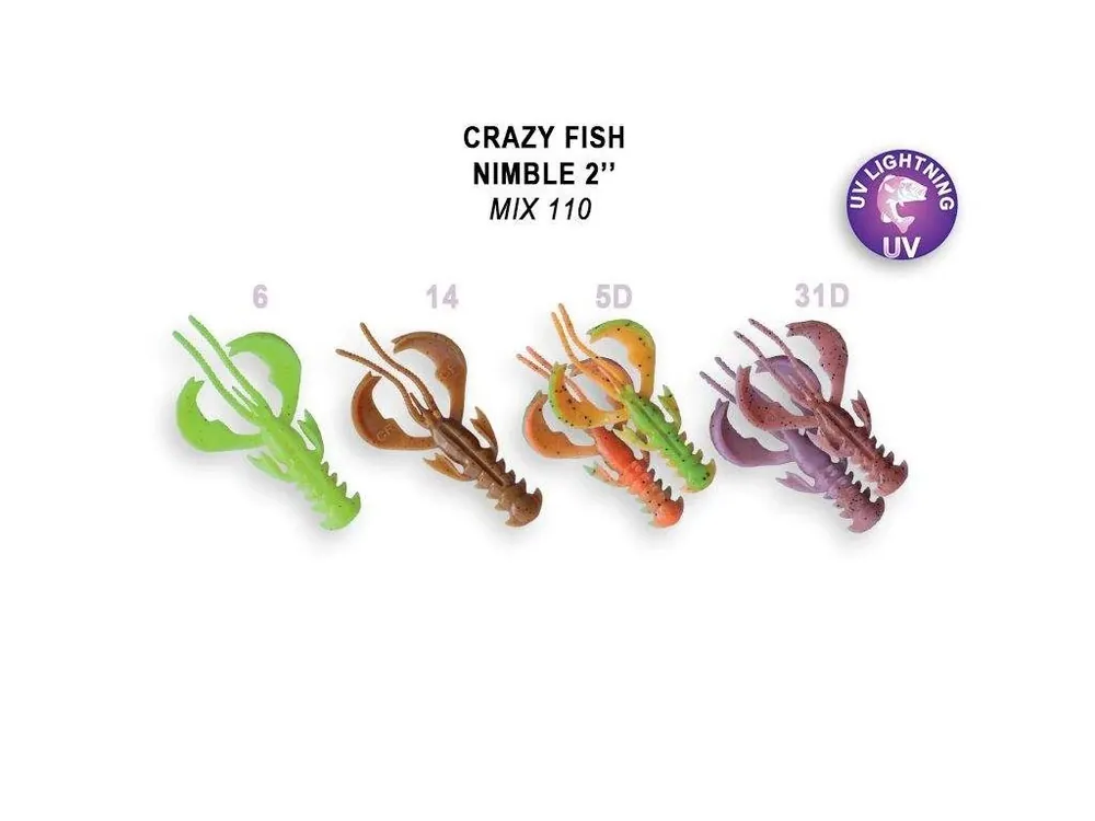 Nimble 5cm floating color M110 Speciální Cena