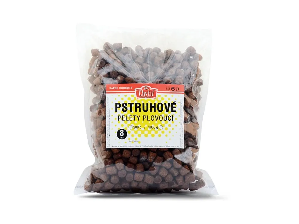 Pstruhové pelety plovoucí 8 mm Top Prodej