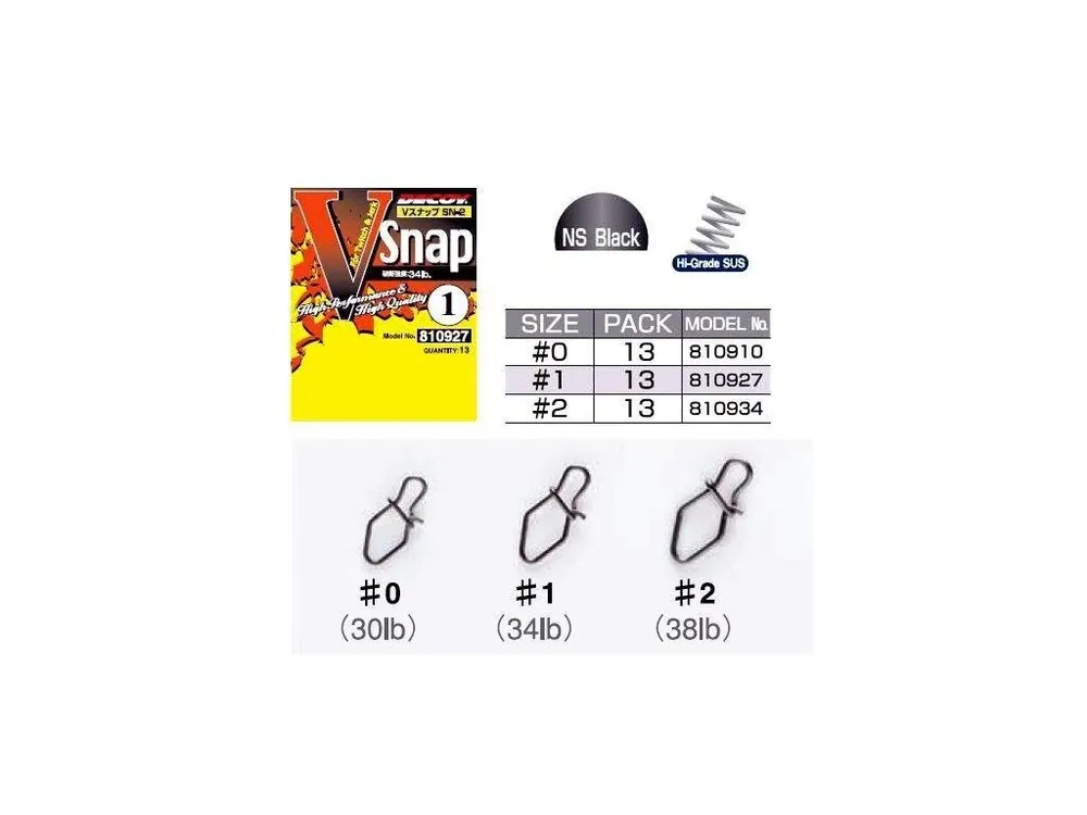 Decoy V-Snap velikost 1 34lb Objednat Nyní