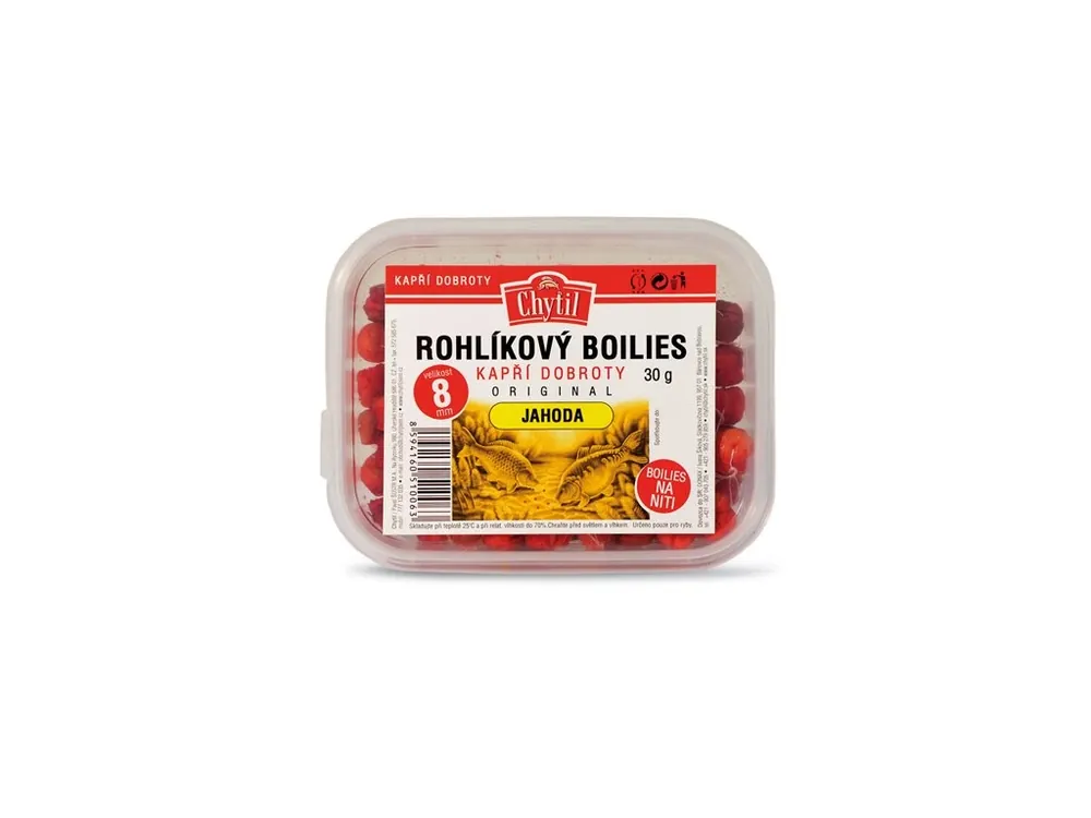 Rohlíkový boilies 8 mm, 30 g Kup Teď