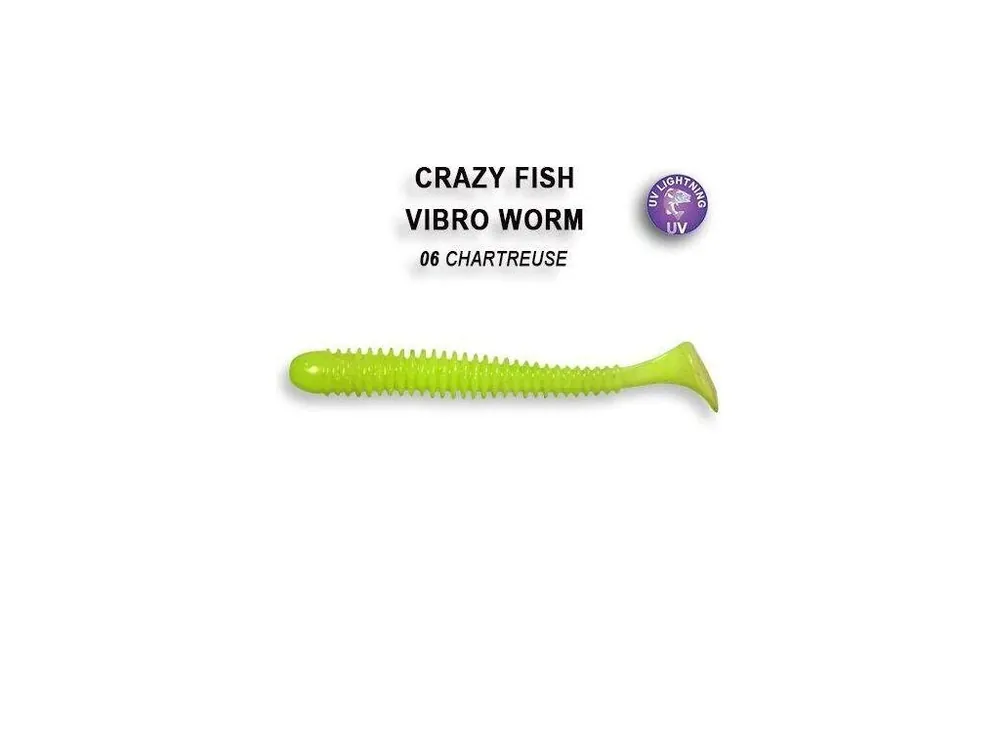 Koupit Online Vibro worm 5cm 6 chartreuse