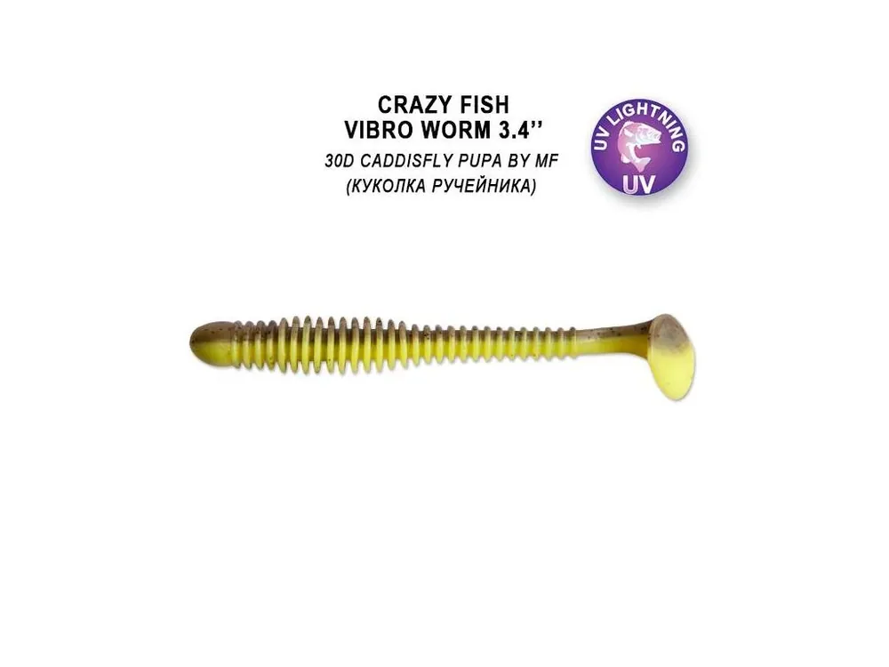 Nejprodávanější Vibro Worm 8,5 cm barva 30D