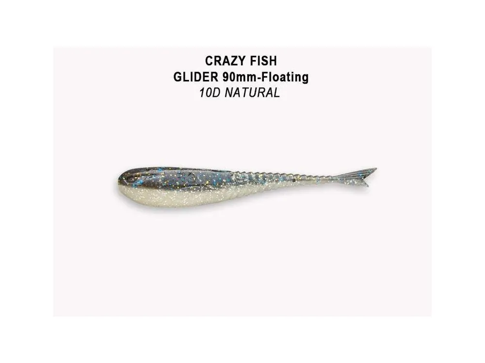Glider 9cm 10D floating 8ks Nakupujte Hned