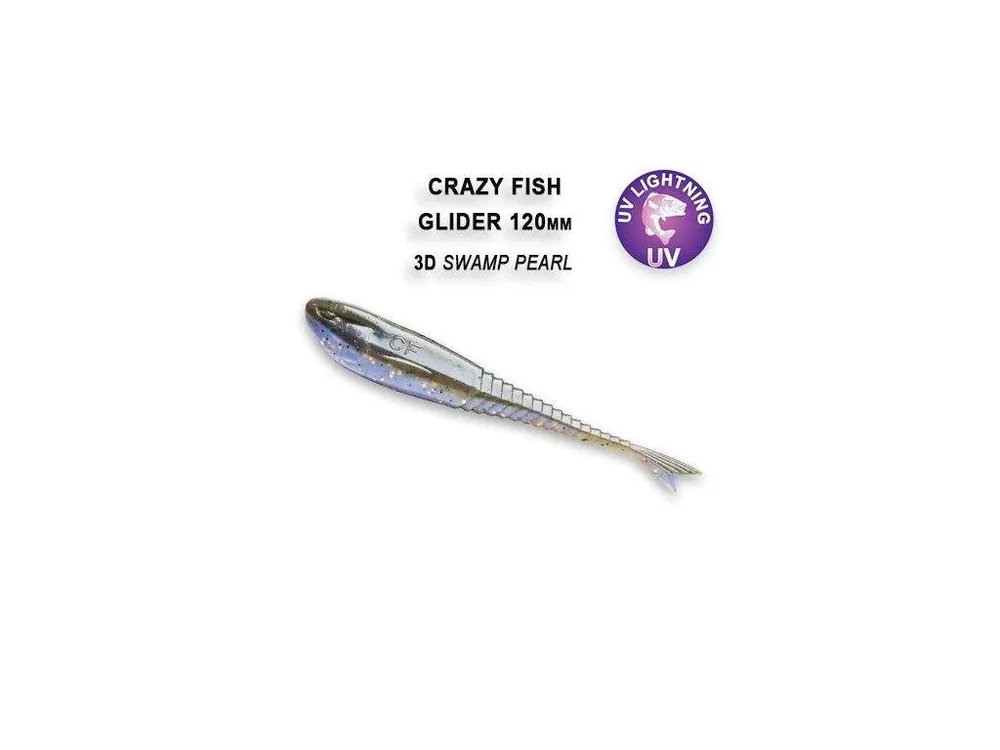 Glider 12cm 3D swamp pearl Bezpečná Platba