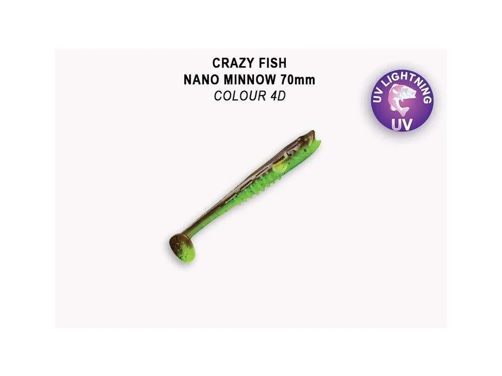Nano Minnow 7 cm barva 4D Ihned K Objednání