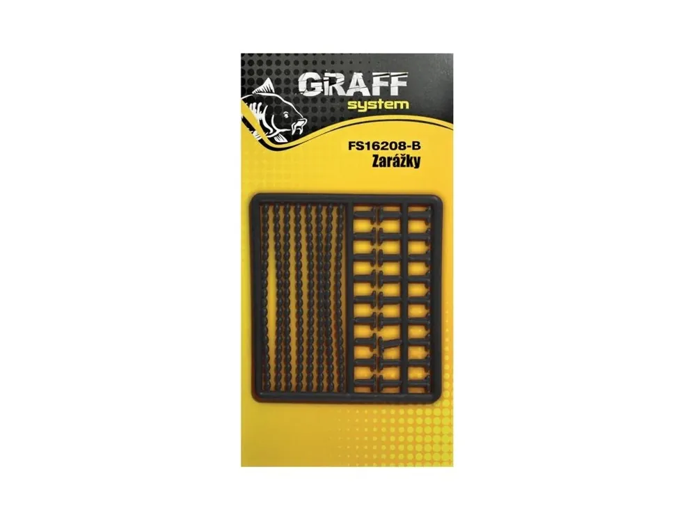 Bezpečná Platba Graff Zarážky mix Černá