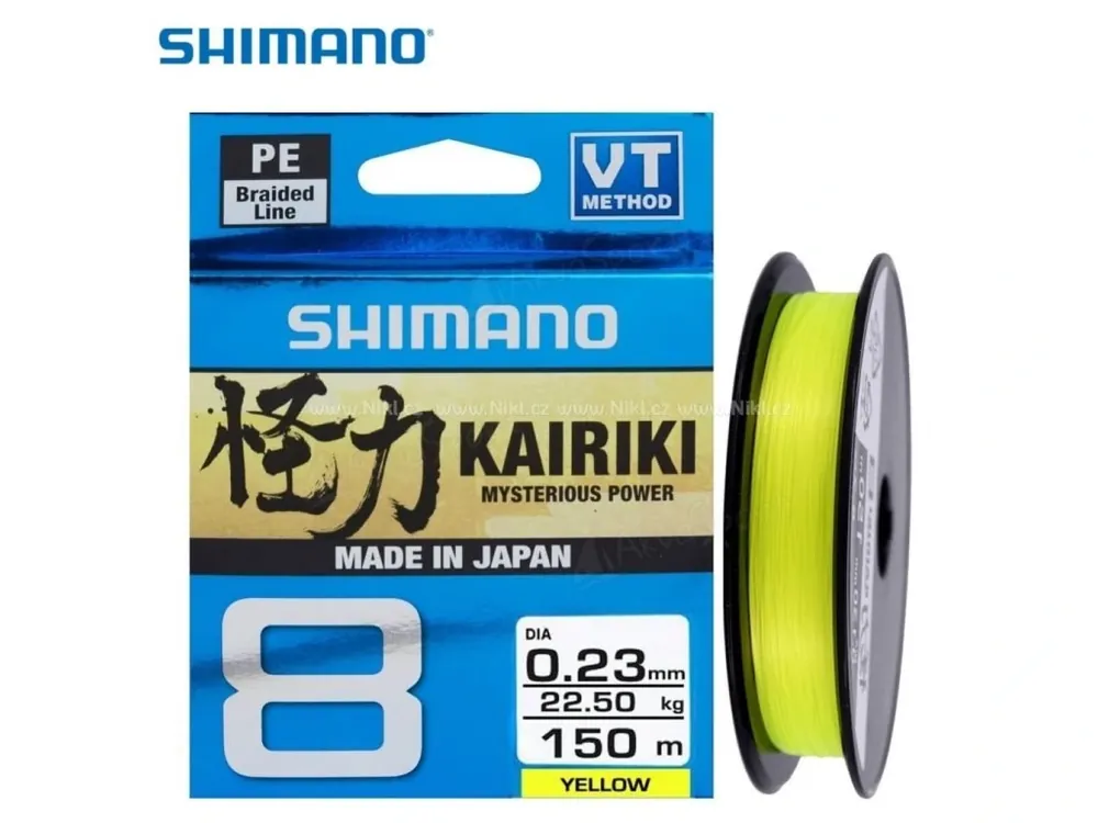 Shimano Kairiki 8 Nová Kolekce