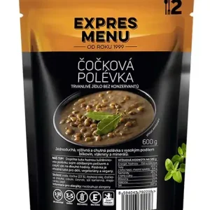 EXPRES MENU Čočková polévka hotové jídlo, 600g Nízká Cena