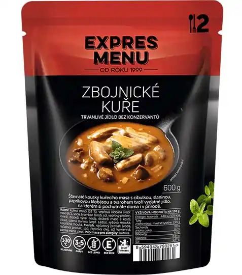 Jen Po Omezenou Doba EXPRES MENU Zbojnické kuře hotové jídlo, 600g