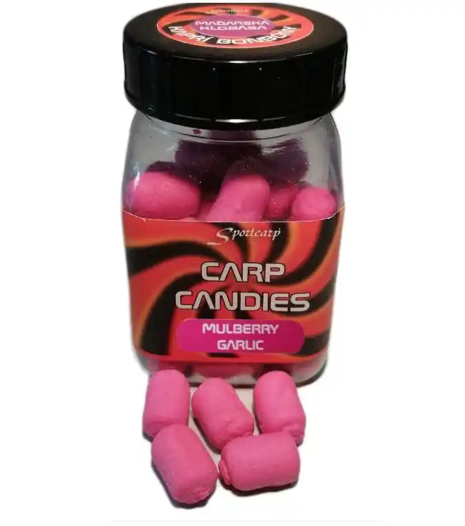 Top Prodej Sportcarp plovoucí nástrahy Carp Candies Mulberry Garlic (moruše - česnek) 15mm
