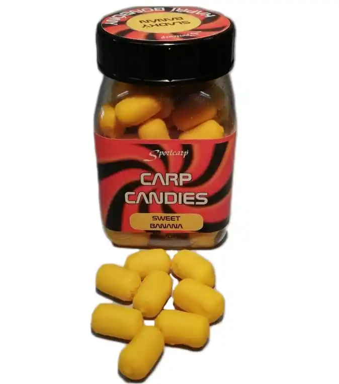 Rychlé Dodání Sportcarp plovoucí nástrahy Carp Candies Sweet Banana (sladký banán) 15mm