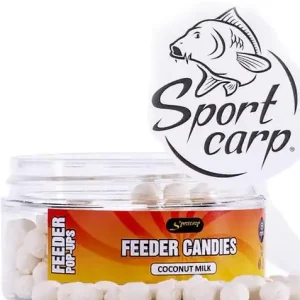 Sezónní Sleva Sportcarp plovoucí nástrahy Feeder Candies Coconut Milk (kokos) 8mm