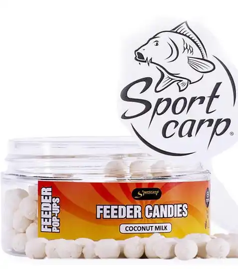 Sezónní Sleva Sportcarp plovoucí nástrahy Feeder Candies Coconut Milk (kokos) 8mm