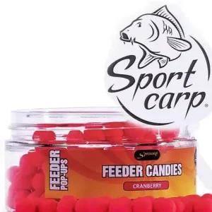 Sportcarp plovoucí nástrahy Feeder Candies Cranberry (brusinka) 8mm Akční Cena