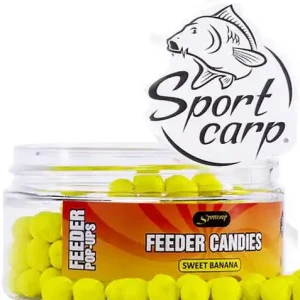 Nejlepší Volba Sportcarp plovoucí nástrahy Feeder Candies Sweet Banana (sladký banán) 8mm