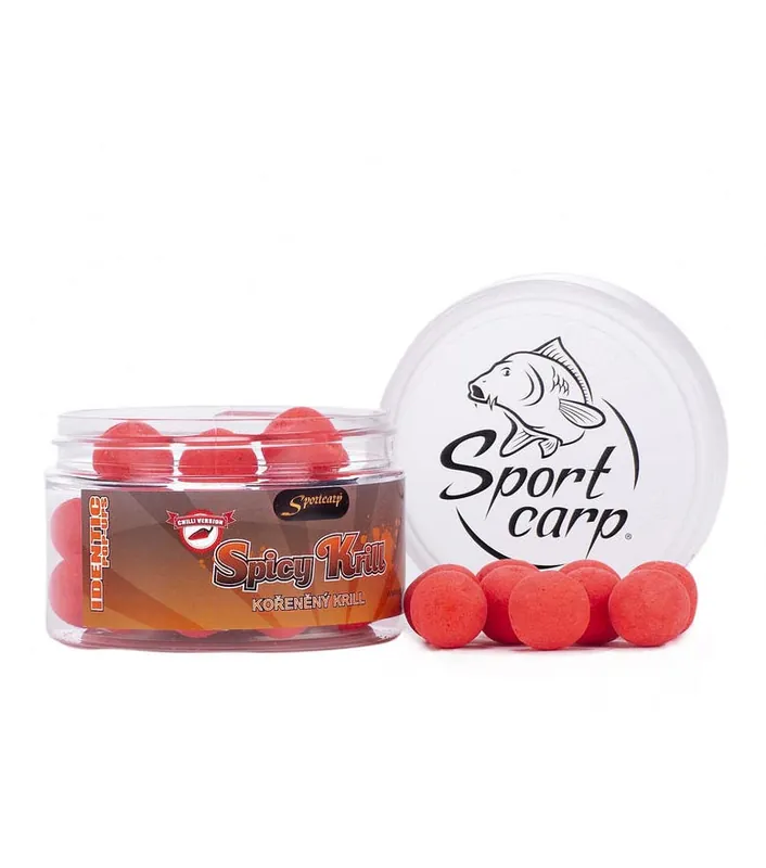 Horká Nabídka Sportcarp plovoucí boilies Identic Spicy Krill 15 mm