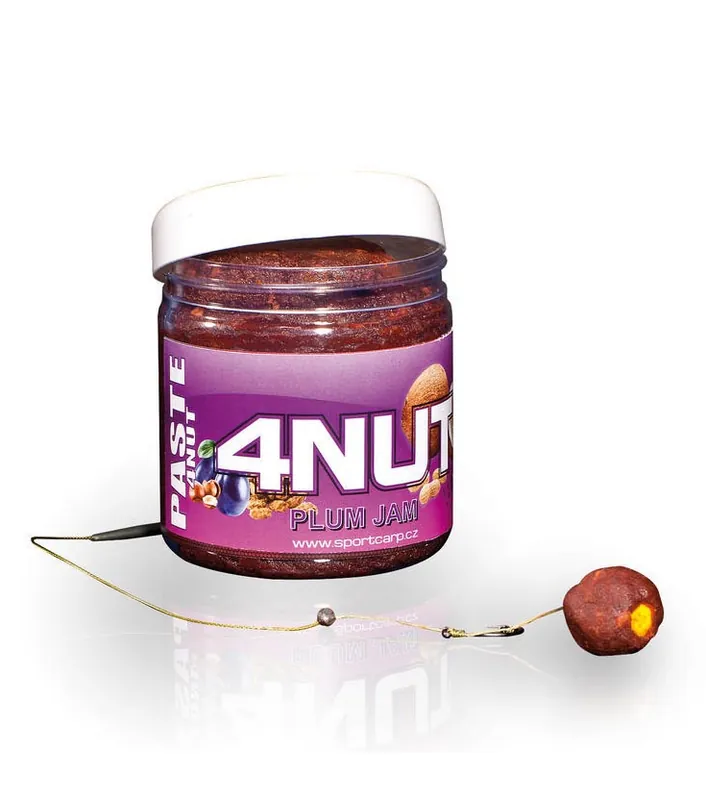 Levný Sportcarp obalovací pasty Boilie Paste 4NUT Plum Jam
