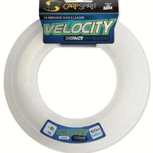 Carp Spirit šokový návazec Velocity Impact Clear 0,80 mm/36,3 kg/100 m Horká Nabídka