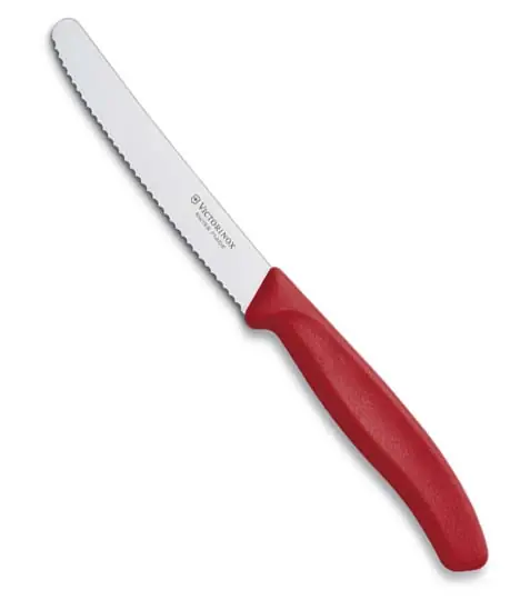 Originální Victorinox nůž na rajčata červená