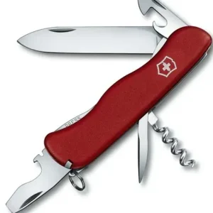Zlevněný Victorinox kapesní nůž Picknicker červená
