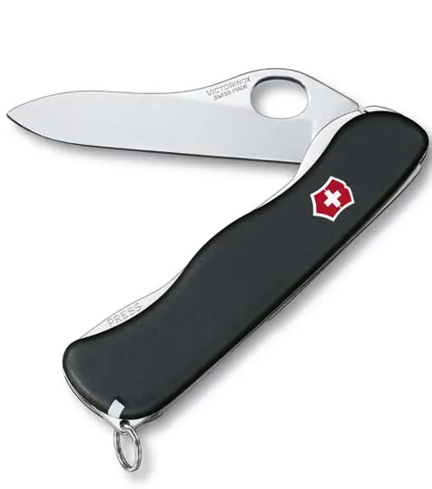 Nejprodávanější Victorinox kapesní nůž Sentinel One Hand černá