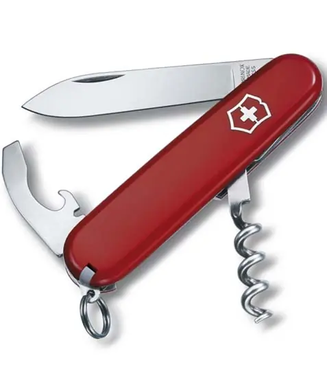 Akce Victorinox kapesní nůž Waiter červená
